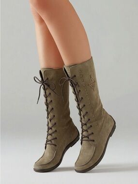 Made in Portugal Designer Vagabond Suade Leather Boots size 39